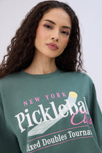 Graphic Oversized Crew Neck Sweatshirt thumbnail 14