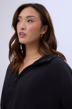 Mock Neck Half-Zip Hooded Sweatshirt thumbnail 18