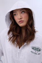 Mock Neck Half-Zip Hooded Sweatshirt thumbnail 6