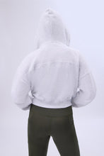 Mock Neck Half-Zip Hooded Sweatshirt thumbnail 8