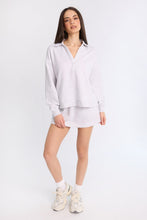 Long Sleeve Polo Sweatshirt thumbnail 4