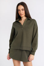 Long Sleeve Polo Sweatshirt thumbnail 10