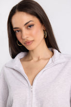 Zip-Up Fleece Long Sleeve Mock Neck Romper thumbnail 13