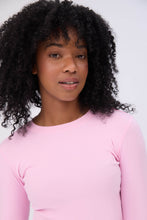Long Sleeve Crew Neck Baby Tee thumbnail 7