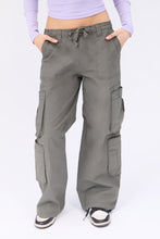 Super High Rise Wide Leg Cargo Pants thumbnail 1