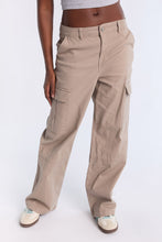 Super High Rise Wide Leg Cargo Twill Pants thumbnail 10