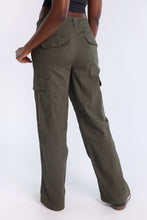 Super High Rise Wide Leg Cargo Twill Pants thumbnail 16