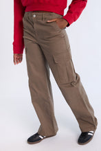 Super High Rise Wide Leg Cargo Twill Pants thumbnail 19