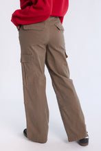 Super High Rise Wide Leg Cargo Twill Pants thumbnail 21