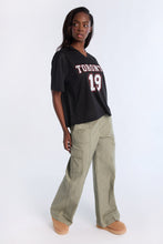 High Rise Wide Leg Cargo Pants thumbnail 12