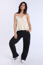 High Rise Cargo Twill Pants thumbnail 9