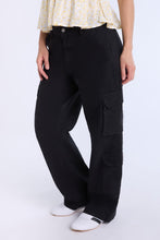 High Rise Cargo Twill Pants thumbnail 6