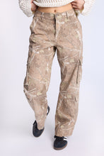 High Rise Cargo Twill Pants thumbnail 1