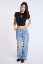Low Rise Baggy Jeans thumbnail 4