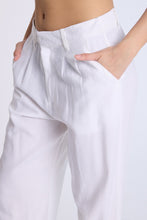 Linen-Blend Tailored Pants thumbnail 11