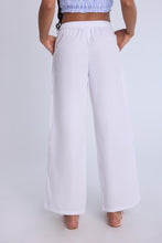 Cotton High Rise Drawstring Wide Leg Pants thumbnail 9