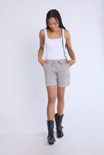 Mid Rise Cargo Bermuda Twill Shorts thumbnail 9