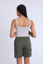 Mid Rise Cargo Bermuda Twill Shorts thumbnail 11