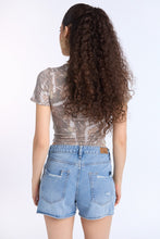 Super High Rise Relaxed Denim Shorts thumbnail 2