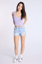 Super High Rise Relaxed Denim Shorts thumbnail 4