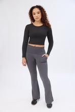Super Smooth Fold-Over Flare Pocket Leggings thumbnail 12