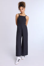 Linen-Blend Smocked Wide Leg Jumpsuit thumbnail 10