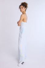 Linen-Blend Smocked Wide Leg Jumpsuit thumbnail 20