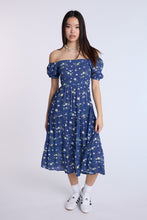Puff Sleeve Smocked Tiered Maxi Dress thumbnail 9