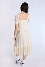 Puff Sleeve Smocked Tiered Maxi Dress thumbnail 7