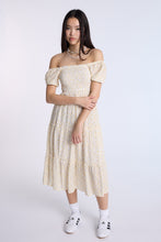 Puff Sleeve Smocked Tiered Maxi Dress thumbnail 8