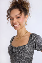 Cap Sleeve Side Smocked Midi Dress thumbnail 9