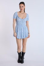 Puff Sleeve Smocked Waist Skort Dress thumbnail 9