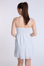 Linen-Blend Flowy Mini Dress thumbnail 13