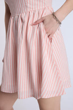 Linen-Blend Flowy Mini Dress thumbnail 16