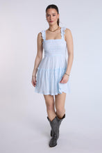 Smocked Tiered Mini Dress thumbnail 13