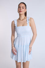 Smocked Tiered Mini Dress thumbnail 10