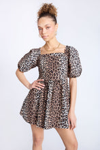 Puff Sleeve Mini Dress thumbnail 6