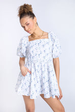 Puff Sleeve Mini Dress thumbnail 17