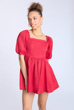 Puff Sleeve Mini Dress thumbnail 10