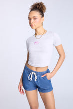Chambray Drawstrings Shorts thumbnail 1