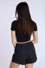 Linen-Blend Pull-On Shorts thumbnail 4