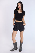 Linen-Blend Pull-On Shorts thumbnail 5