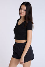 Linen-Blend Pull-On Shorts thumbnail 2