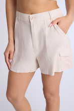 Linen-Blend Cargo Shorts thumbnail 11