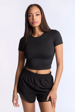 Super Smooth Short Sleeve Skimmer Top thumbnail 2