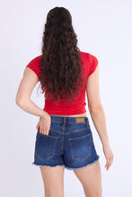 High Rise Vintage Denim Shorty thumbnail 3