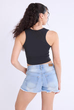 High Rise Vintage Denim Shorty thumbnail 3