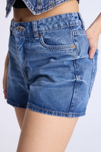 Super High Rise Relaxed Denim Shorts thumbnail 2