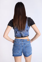 Super High Rise Relaxed Denim Shorts thumbnail 3