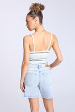 Mid Rise Denim Bermuda Shorts thumbnail 3
